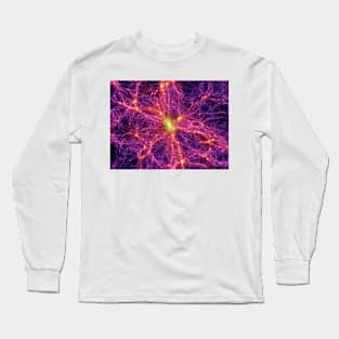 Dark matter distribution (R980/0211) Long Sleeve T-Shirt